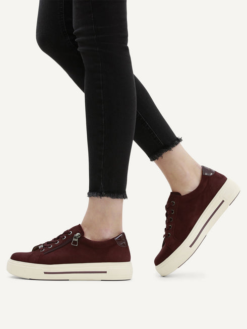 Caprice 9-23351-43 Sneaker with Zip and Lace
